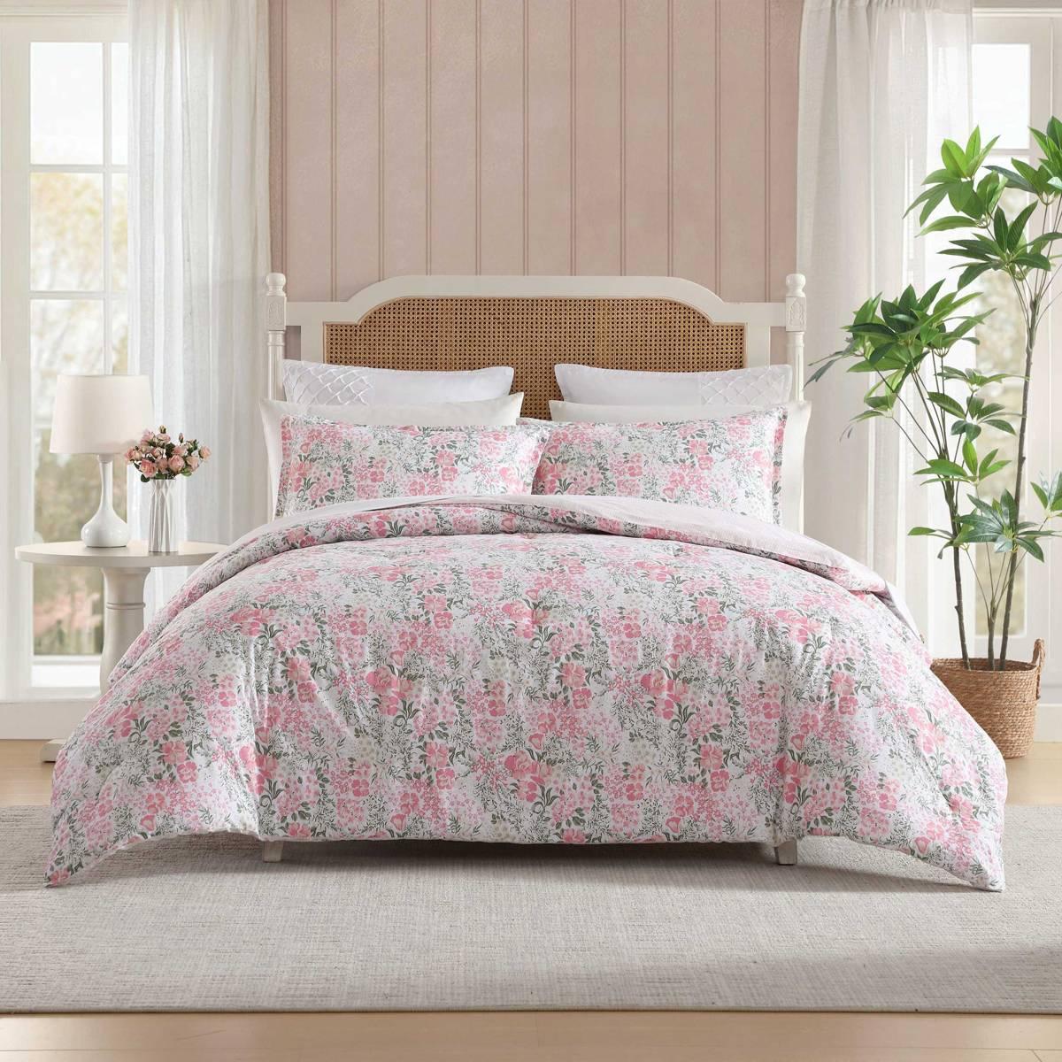 Laura Ashley Heather Garden Cotton Comforter Set