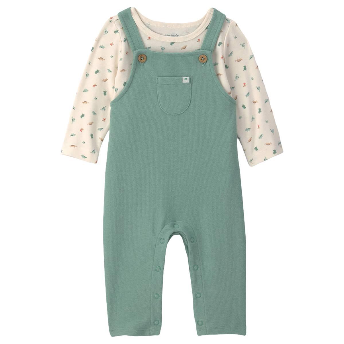 Baby Boy (NB-12M) Carter''s Ib Dino Print Overall Set