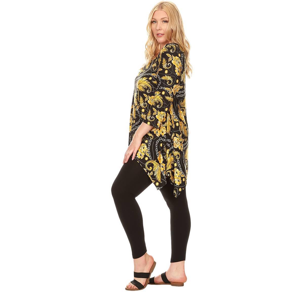 Plus Size White Mark Alegra Tunic