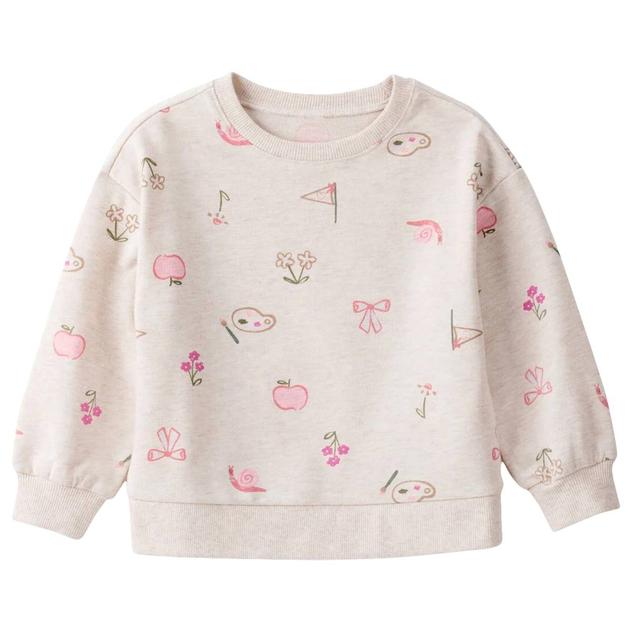 Toddler Girl Carter's® Art Icon French Terry Sweatshirt