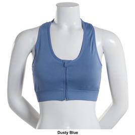 Womens Shadow Sport Seamless Zip Front Sports Bra