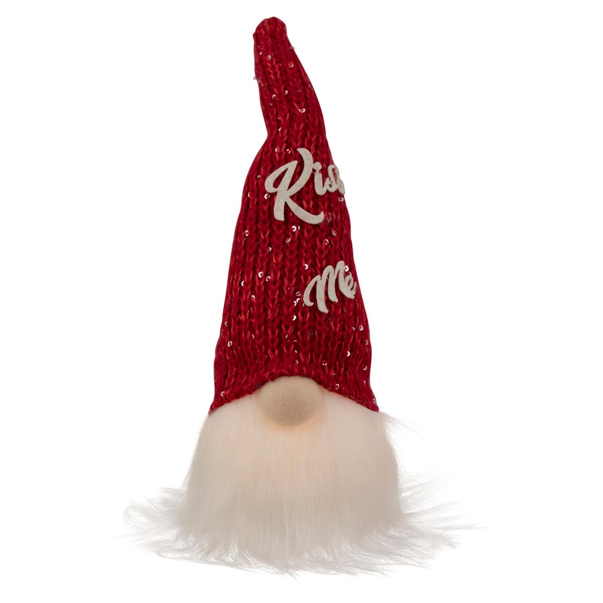 Northlight Seasonal LED Kiss Me Valentine''s Day Gnome Figurine