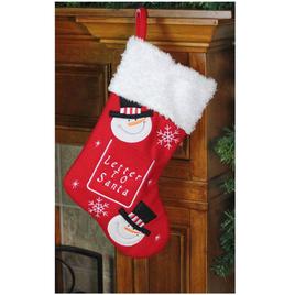 Northlight 19in. Snowmen Letter to Santa Christmas Stocking