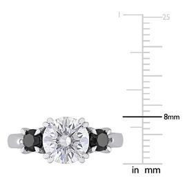 Diamond Classics™ 10kt. 3-Stone Black Diamond Ring
