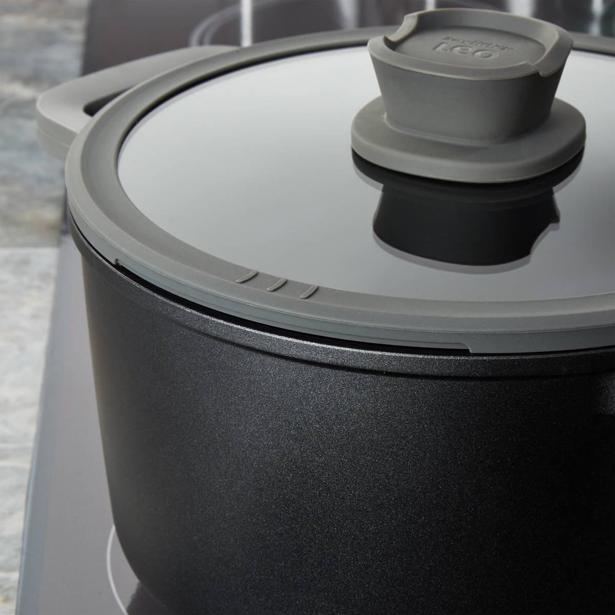 BergHOFF Stone+ Non-stick Ceramic 5.9qt. Stockpot w/ Glass Lid