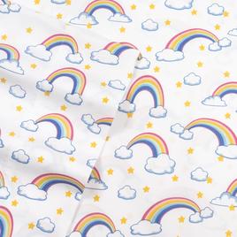 Sweet Home Collection Kids Fun & Colorful Rainbows Sheet Set