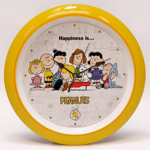 Peanuts™ 75th Anniversary Happiness is Sound Clock