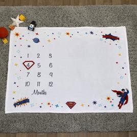 Warner Bros. Superman™ Milestone Baby Blanket