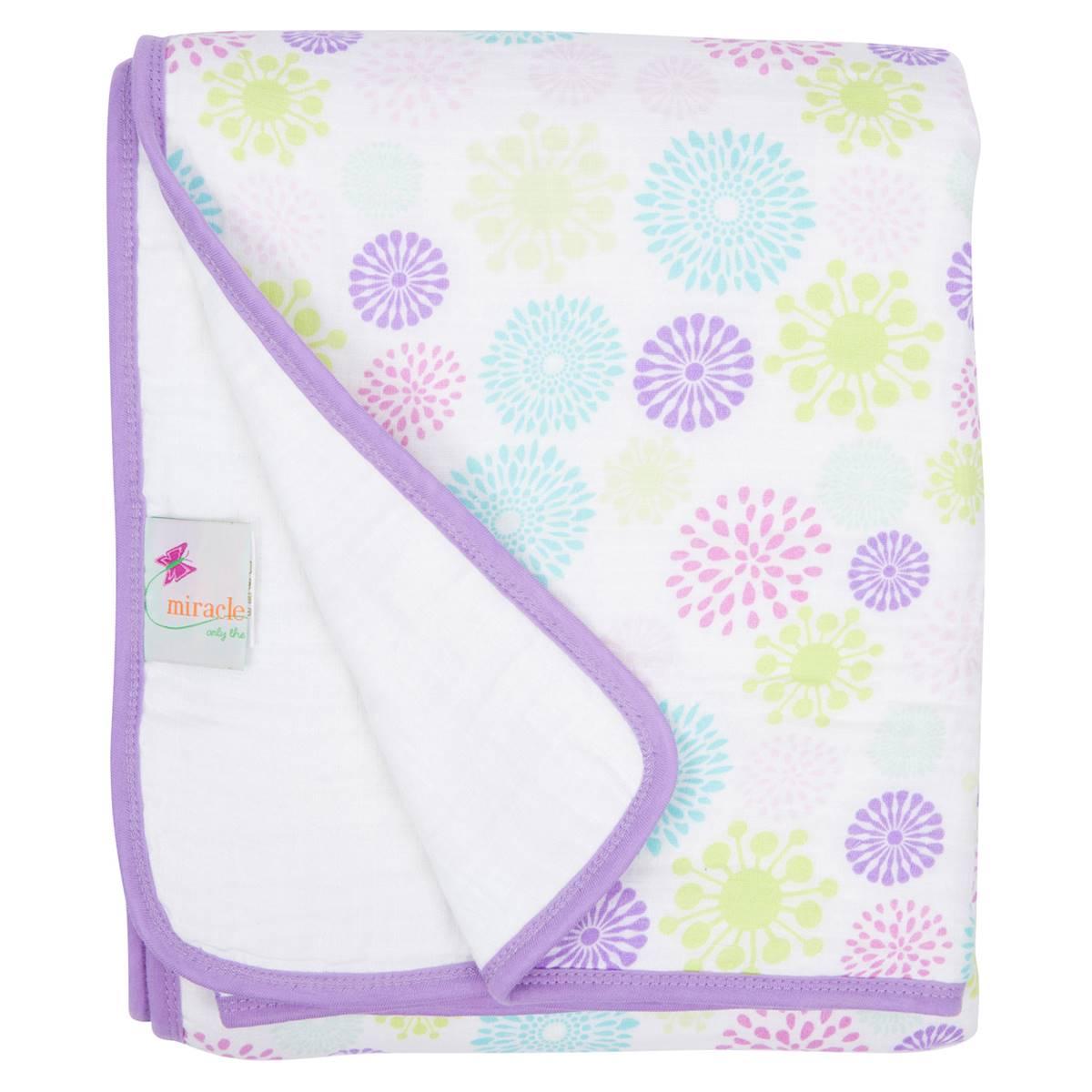 MiracleWare(R) Colorful Bursts Serenity Blanket