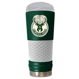 NBA Milwaukee Bucks DRAFT Powdered Coated Stainless Steel Tumbler