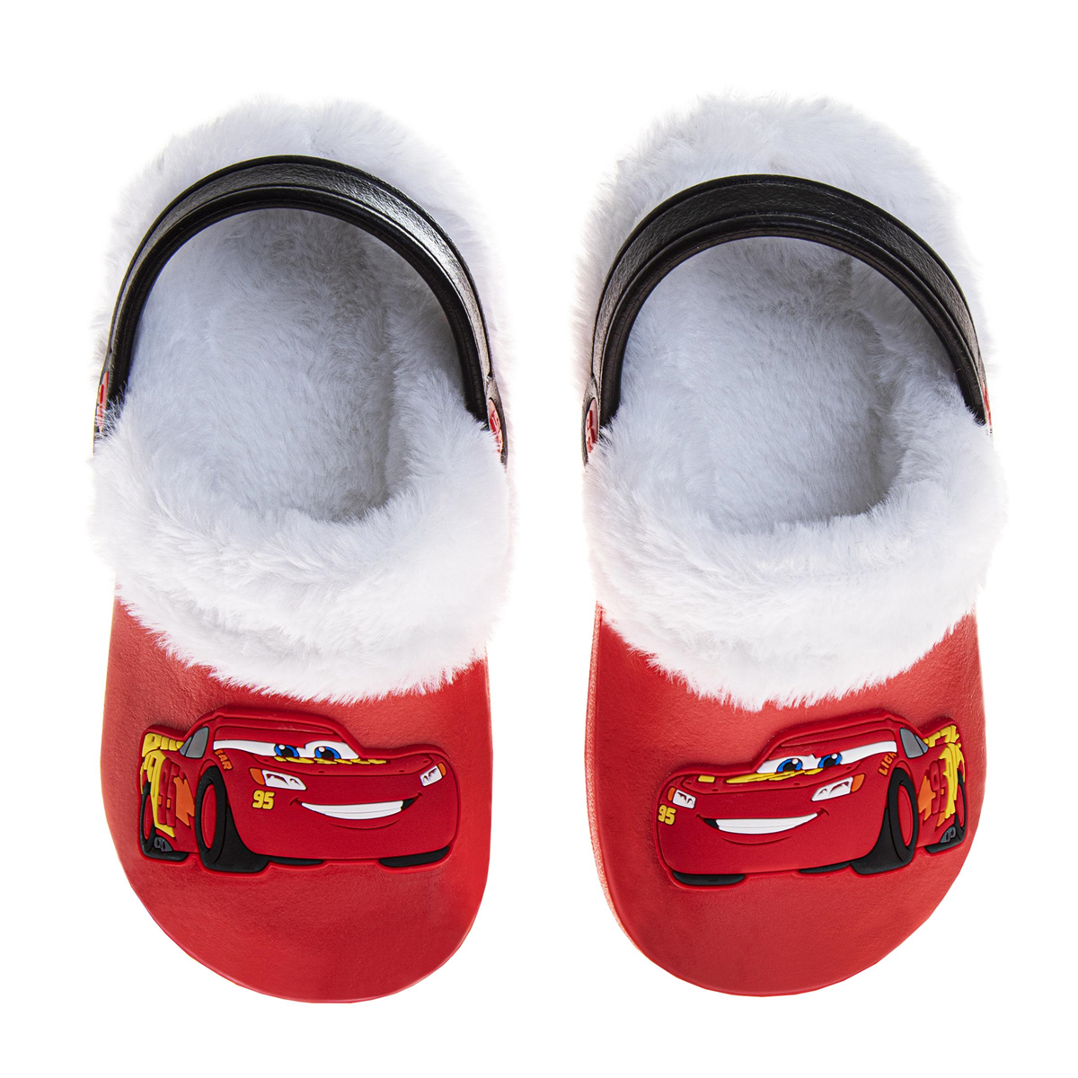 Little Boys Disney(tm) Cars Lightning Mcqueen Fleece Lined Clogs