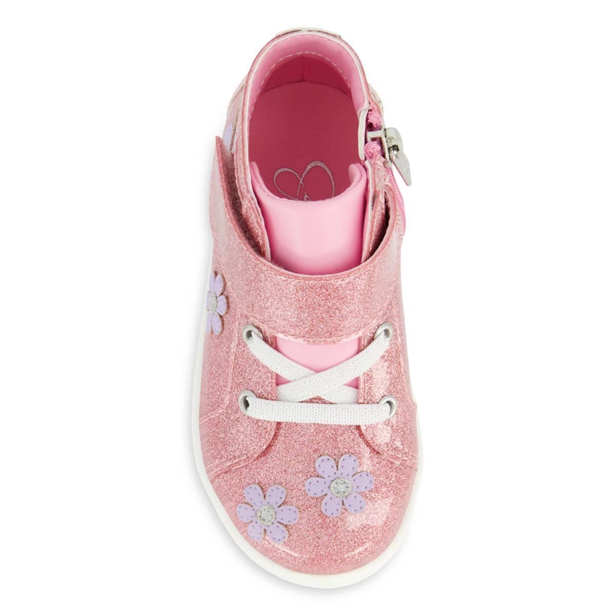 Little Girl Jessica Simpson Sadie Flower High Top Sneakers