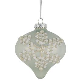 Northlight Seasonal Pastel Green Christmas Ornaments - Set of 2