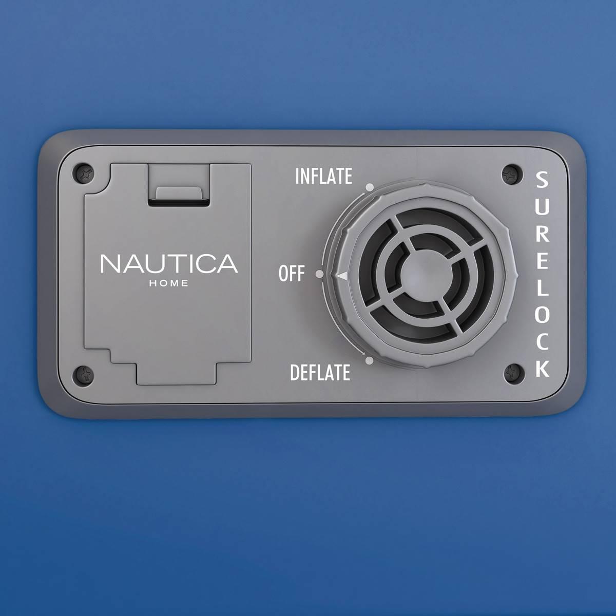 Nautica Home 15in. Plushaire Twin Air Mattress with Inset Pump
