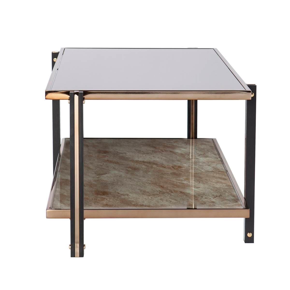 Southern Enterprises Thornsett Coffee Table w/ Mirrored Top