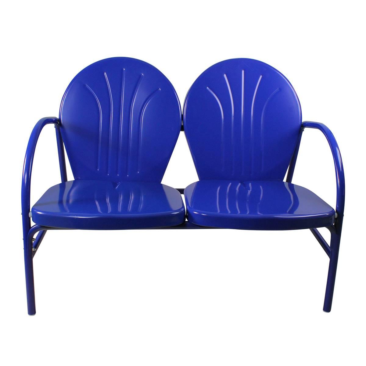 Northlight Seasonal 47in. Outdoor Retro Tulip Loveseat