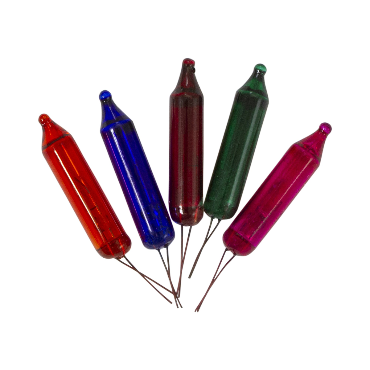 Northlight 5pc. Multi-Color Mini Christmas Replacement Bulbs