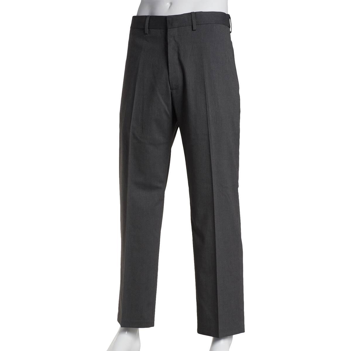 Mens J.M. Haggar Basketweave Dress Pants - Dark Grey