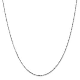 Gold Classics(tm) 10kt. White Gold 1.3mm 22in. Chain Necklace