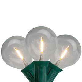Northlight 10ct. Warm White LED G50 Globe Patio Lights