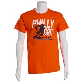 Mens Tailgate Philadelphia Hockey Philly Grit Short Sleeve Tee