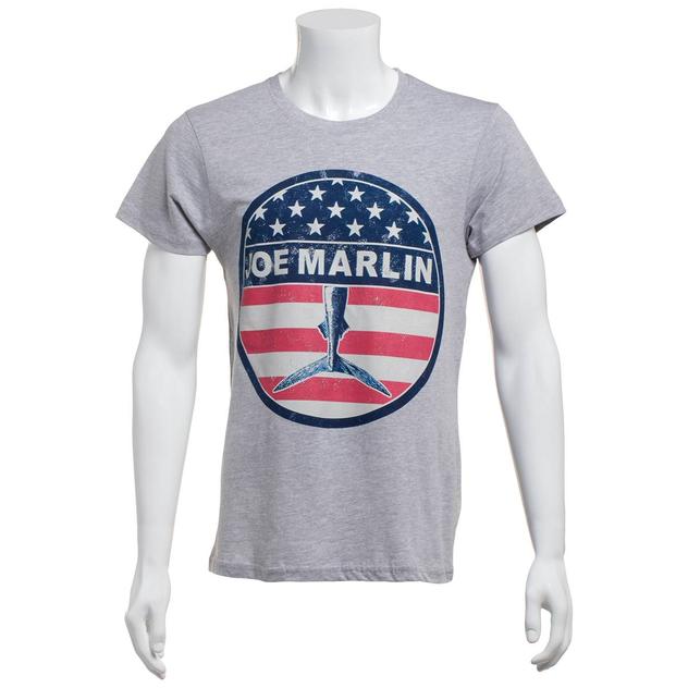 Mens Joe Marlin Americana Fin Tee