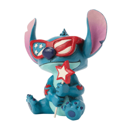 Jim Shore Disney Traditions Stitch Patriotic Mini Figurine