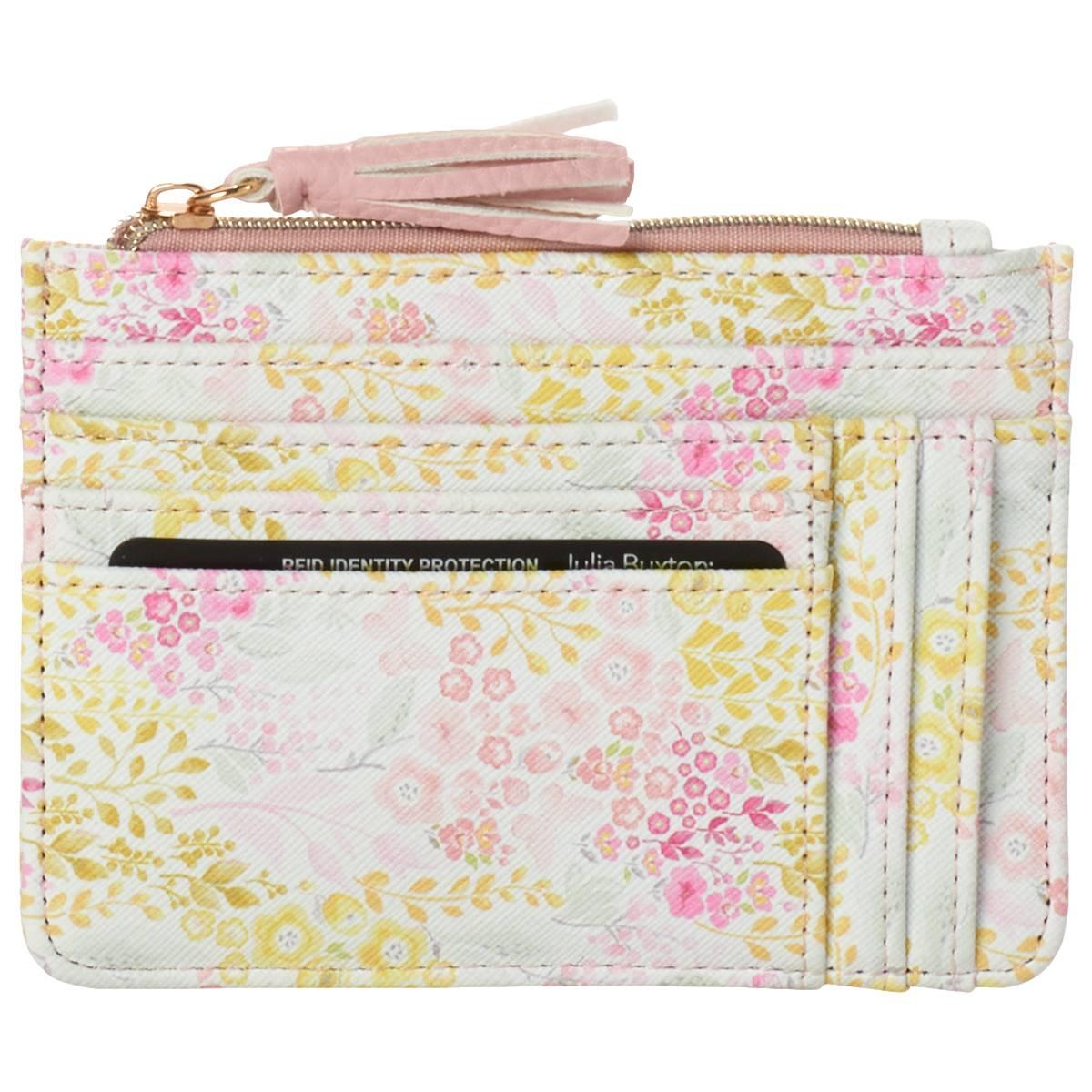 Womens Buxton Slot Coin Case Wallet