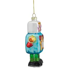 Northlight Seasonal 4.75in. Glass Robot Christmas Ornament