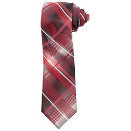 Mens Van Heusen(R) Extra Large Plaid w/ White Stripe Tie