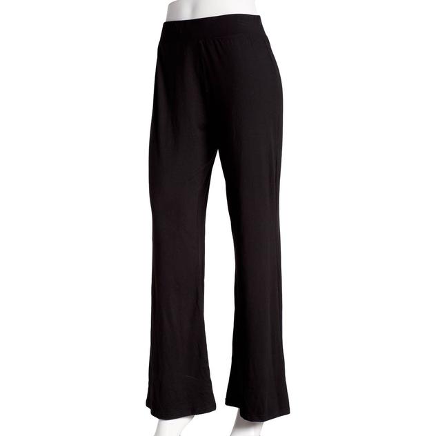 Plus Size Runway Ready Solid Milky Flare Pants