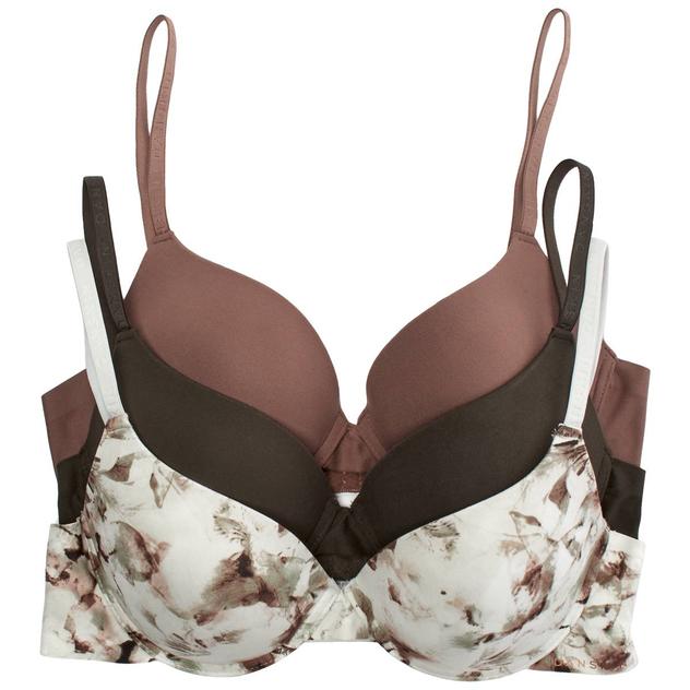 Womens Danskin 3pk. Brushed Micro Soft Lift Bras DS6611-3PKU