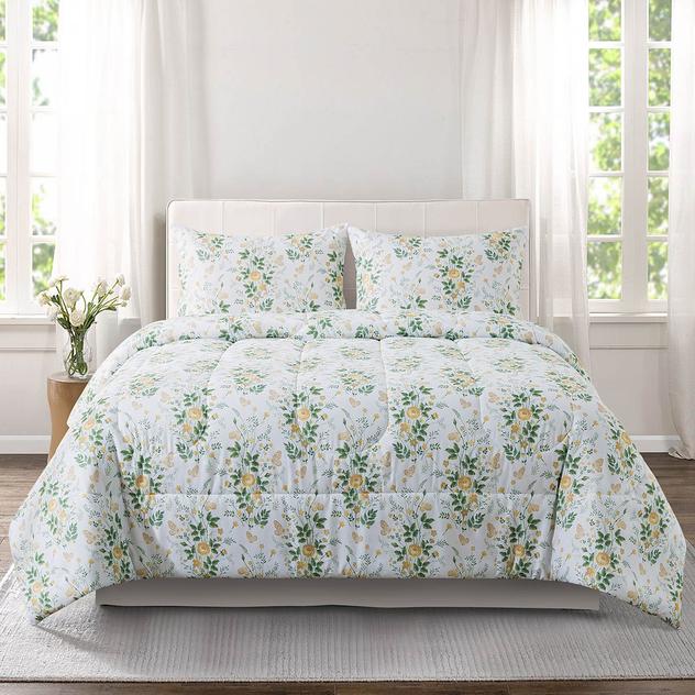 Olivia Parker® Primrose Bouquet 3pc. Comforter Set