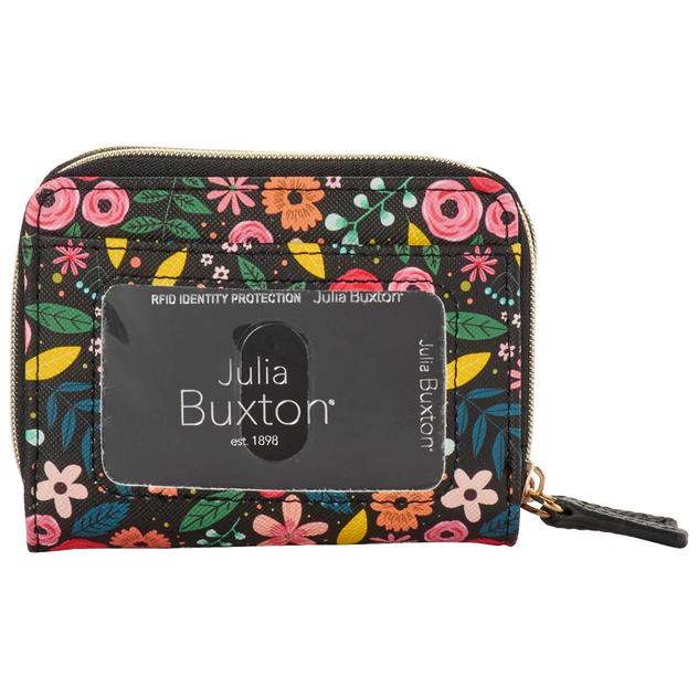 Womens Buxton Floral Wonderland Wizard Wallet