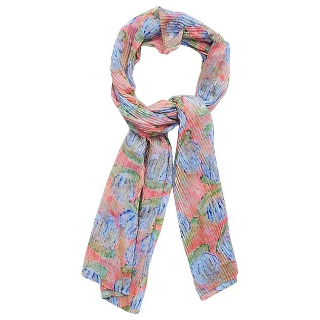 Womens Steve Madden Lily Crinkle Foil Scarf