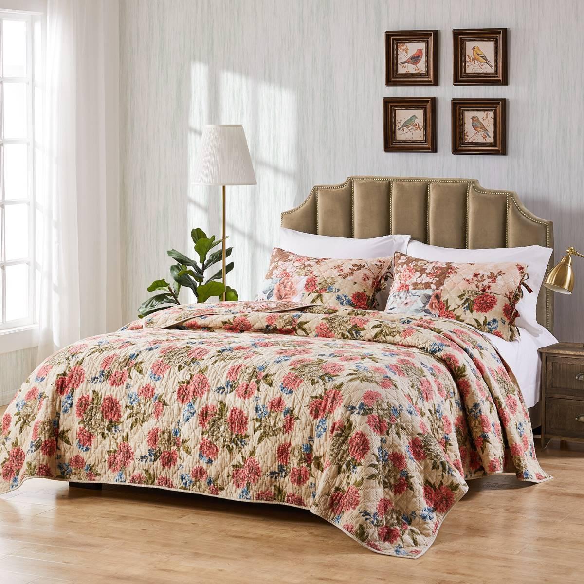 Greenland Home Fashions(tm) Briar Authentic Patchwork Quilt Set