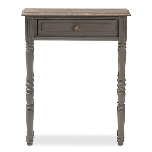 Baxton Studio Noemie 1 Drawer Console Table