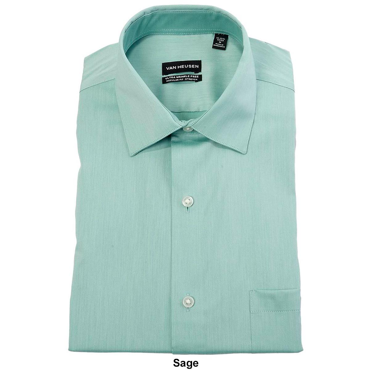 Mens Van Heusen® Regular Fit Wrinkle Free Dress Shirt