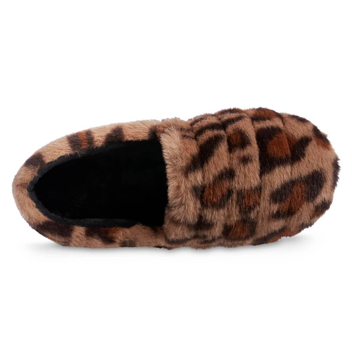Womens Isotoner® Shay Faux Fur A-Line Slippers