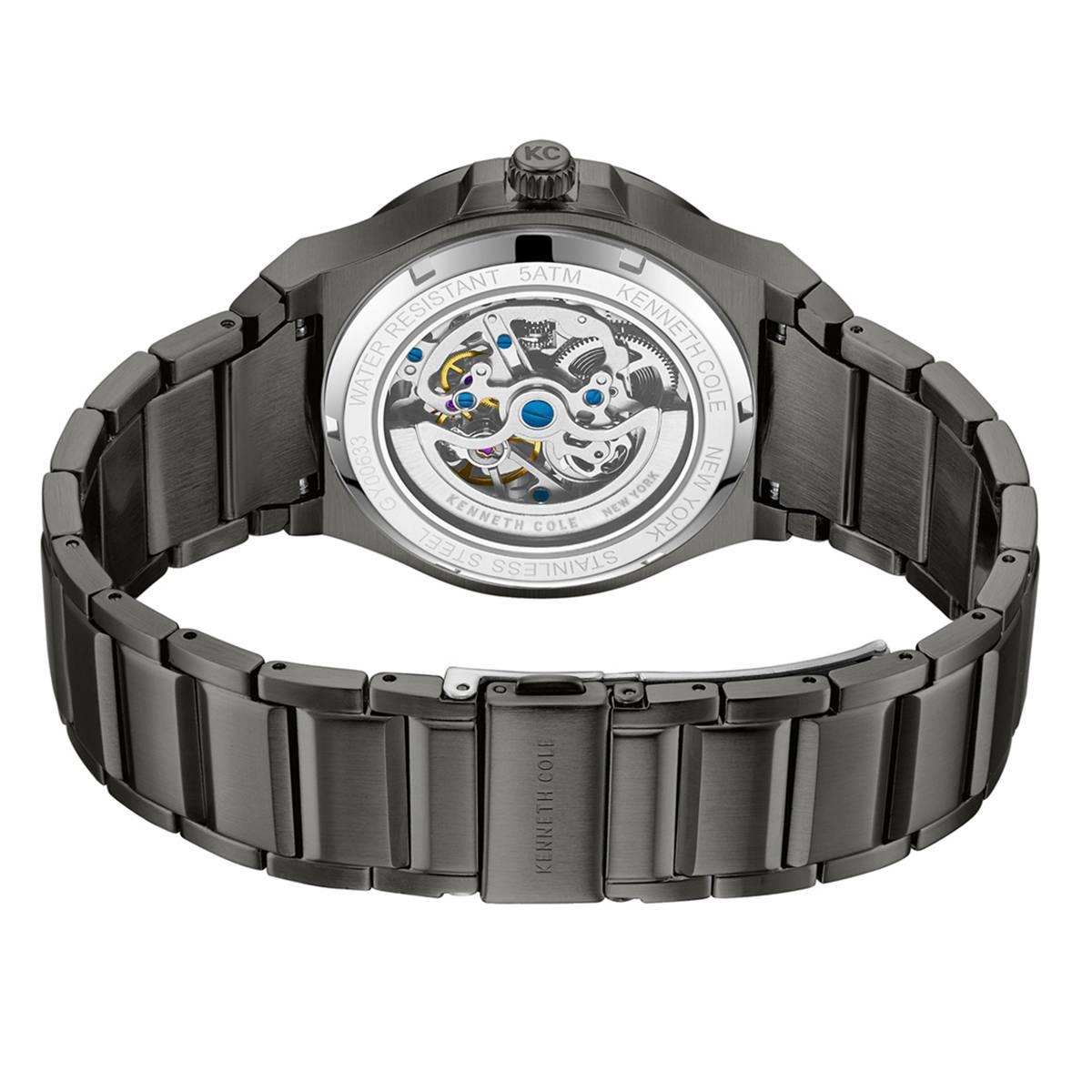 Mens Kenneth Cole® New York Tinged Glass Watch-KCWGY0063301