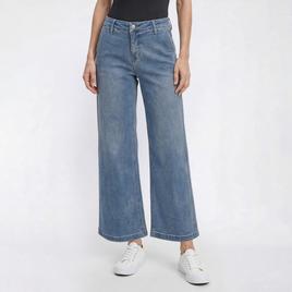 Womens Royalty Wide Leg Trouser Denim Jeans