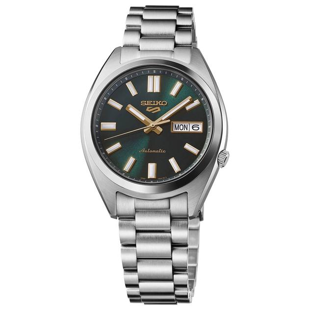 Mens Seiko 5 Sports Collection Green Dial Watch - SRPL57
