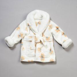 Baby Boy Little Celebrity(tm) Bow Tie Bears Plush Robe