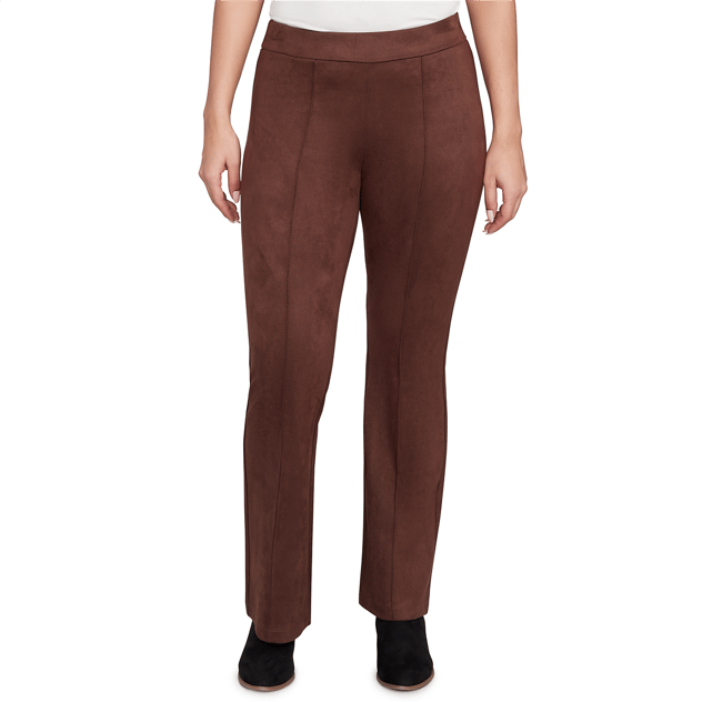 Womens Skye’s the Limit Autumn Countryside Faux Suede Pants