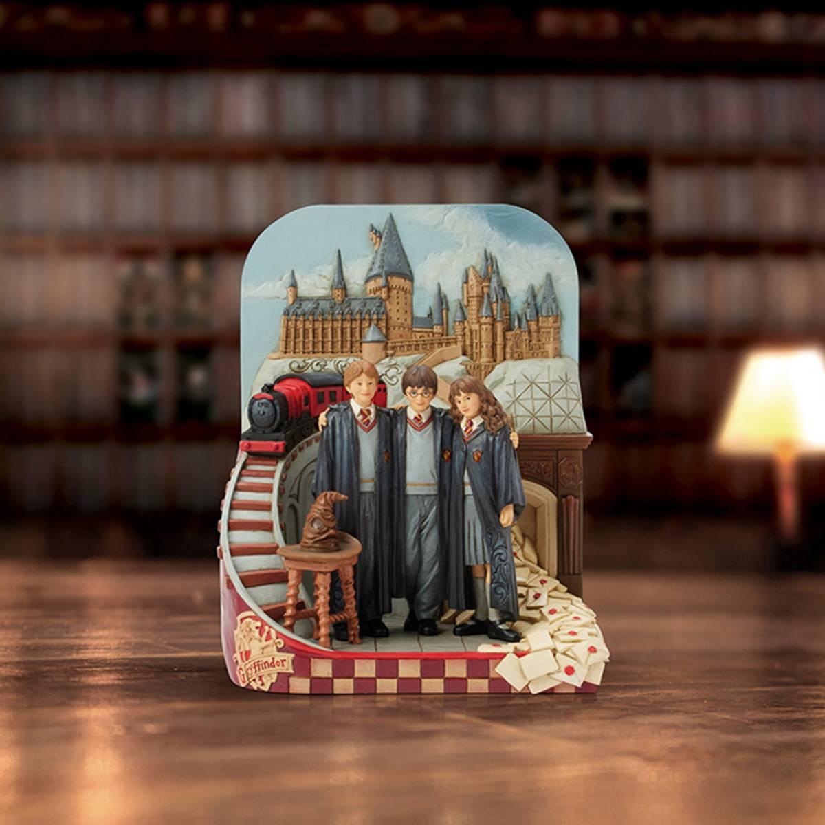 Jim Shore Harry Potter Trio Castle Scene Figurine