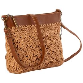 The Sak Lumi Crochet Crossbody - Neutral Primary Stripe