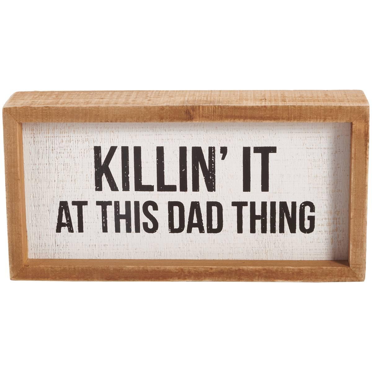 Primitives By Kathy Dad Thing Inset Box Sign