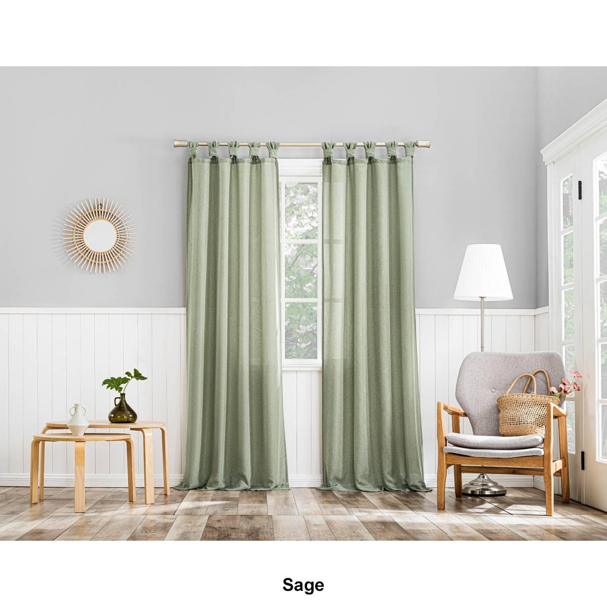 Mayra Wrap Tab Panel Curtain