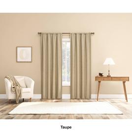 Belmont No Header Total Blackout Rod Pocket Panel Curtain