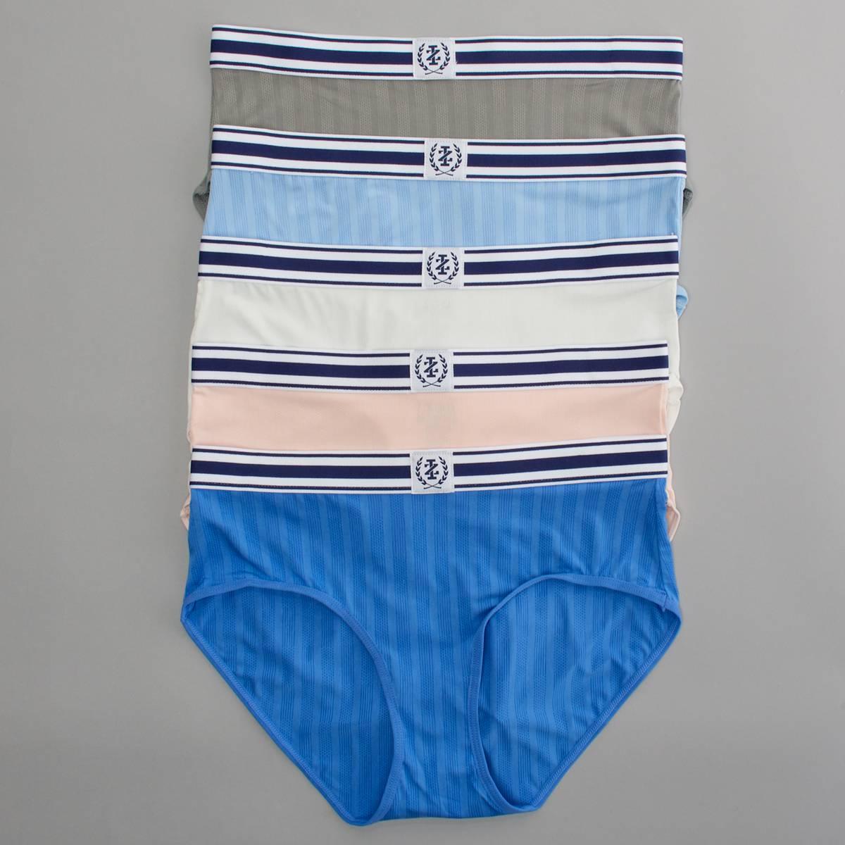 Womens IZOD(R) 5pk. Jacquard Micro Brief Panties IZ72873
